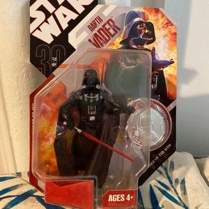 Darth Vader action figure with Collector Coin